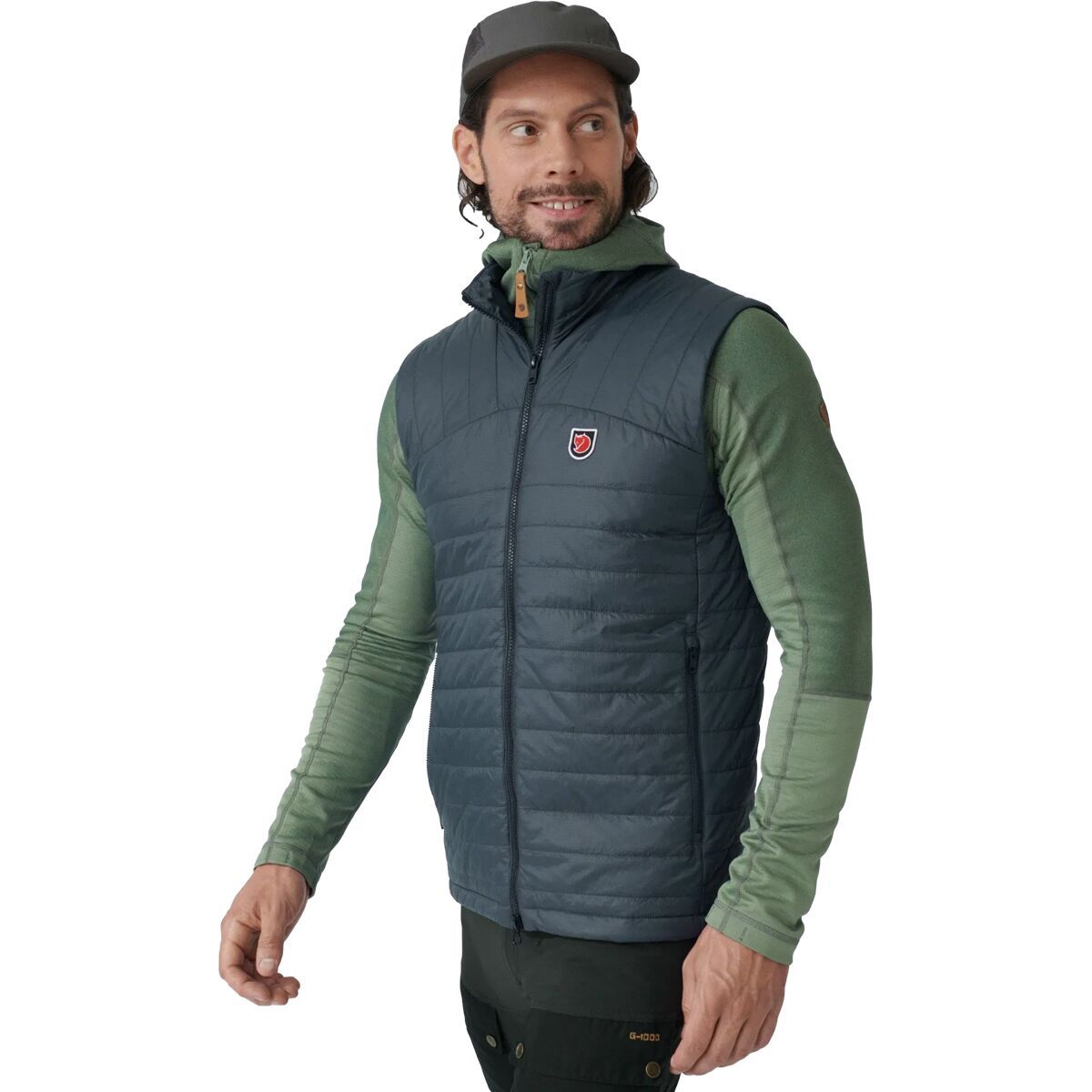 Image of Fjallraven Expedition X-Latt Vest - Men's Navy, XXL