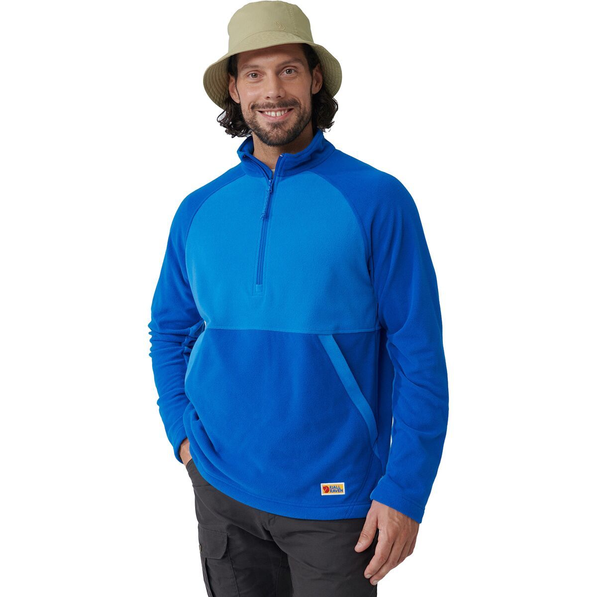 Fjallraven Vardag Lite Fleece Jacket - Men's Alpine Blue/UN Blue, L