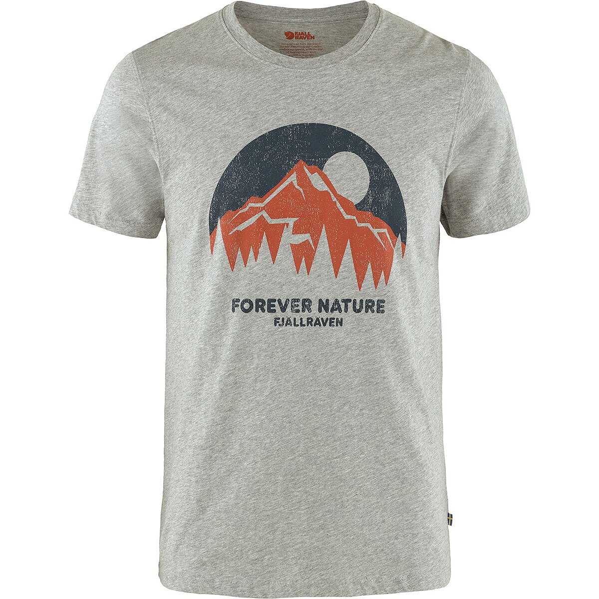 Image of Fjallraven Nature T-Shirt - Men's Grey Melange, L