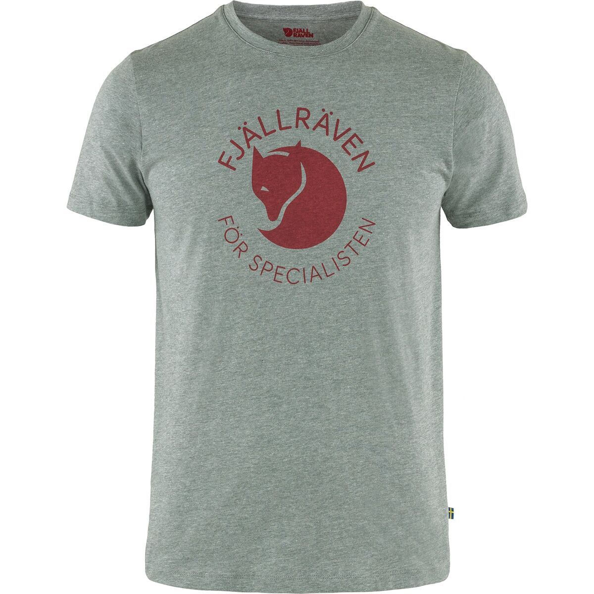 Image of Fjallraven Fox T-Shirt - Men's Grey Melange, S