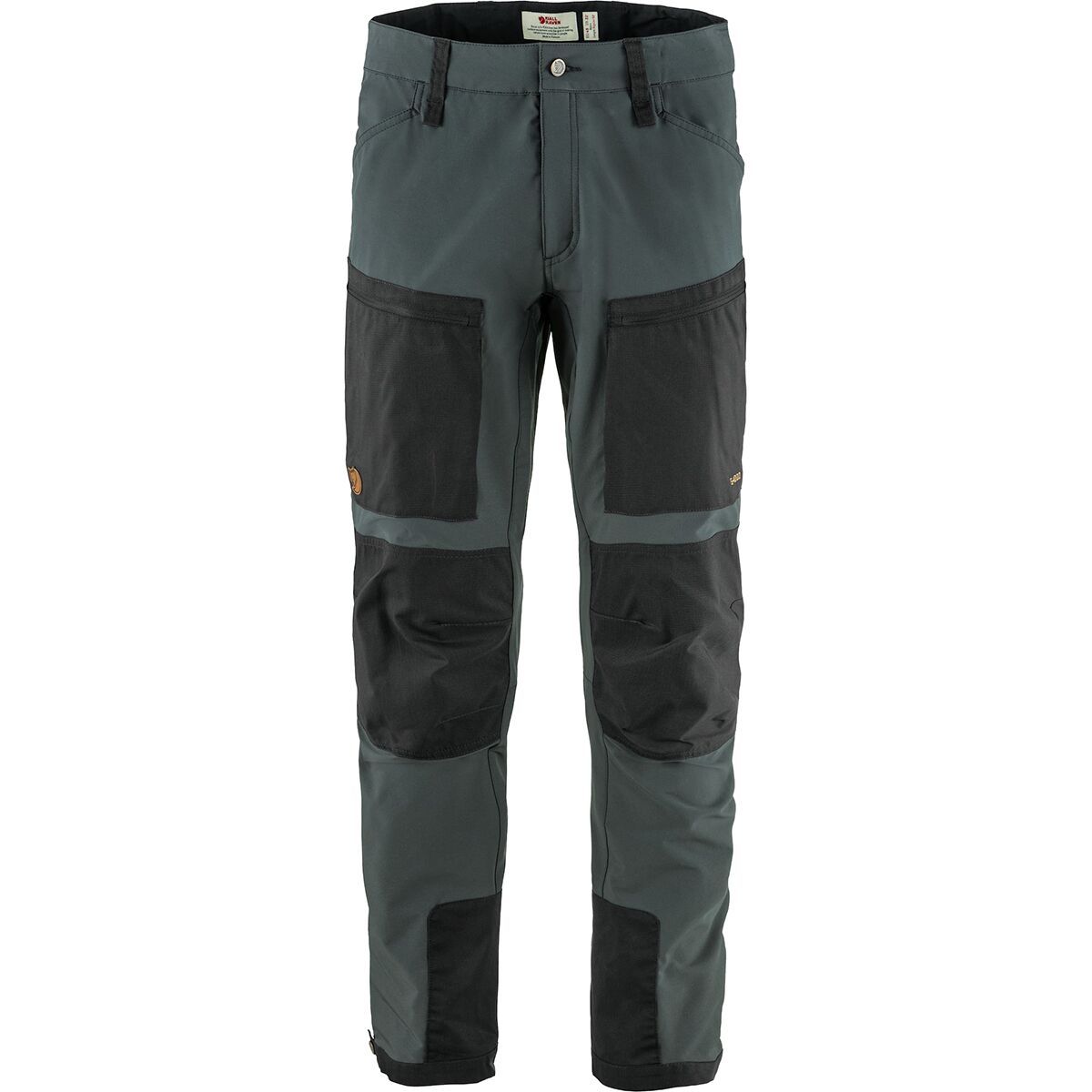 Fjallraven Keb Agile Regular Trouser - Men's Basalt/Iron Grey, US 40/EU 58