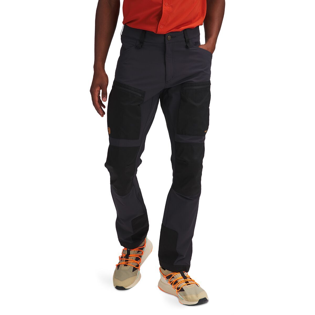 Image of Fjallraven Keb Agile Regular Trouser - Men's Black/Black, US 32/EU 48
