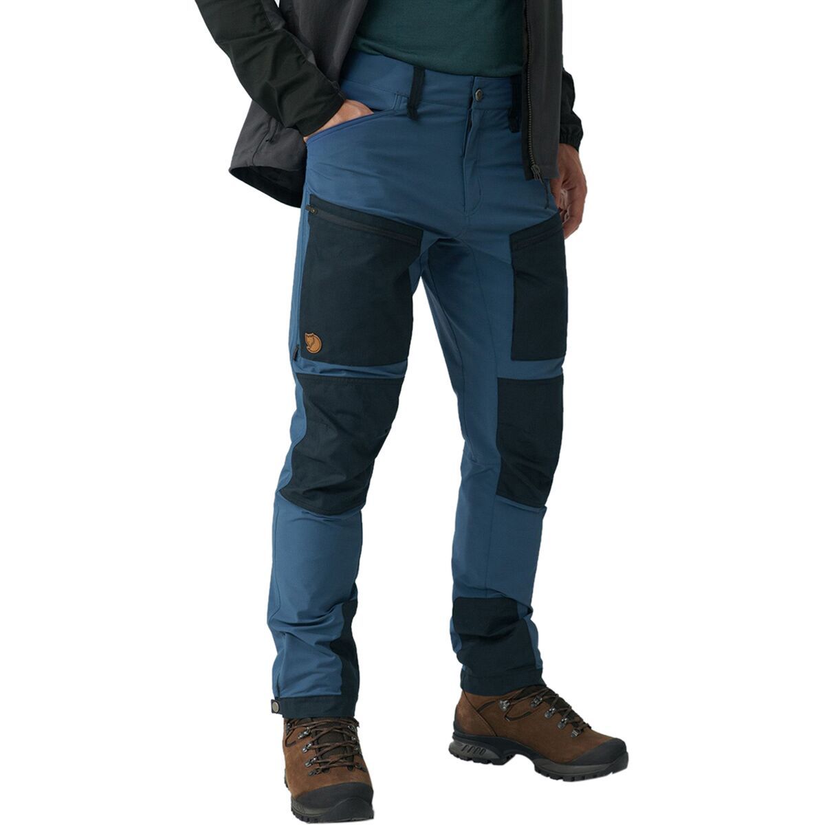 Image of Fjallraven Keb Agile Regular Trouser - Men's Indigo Blue/Dark Navy, US 30/EU 46