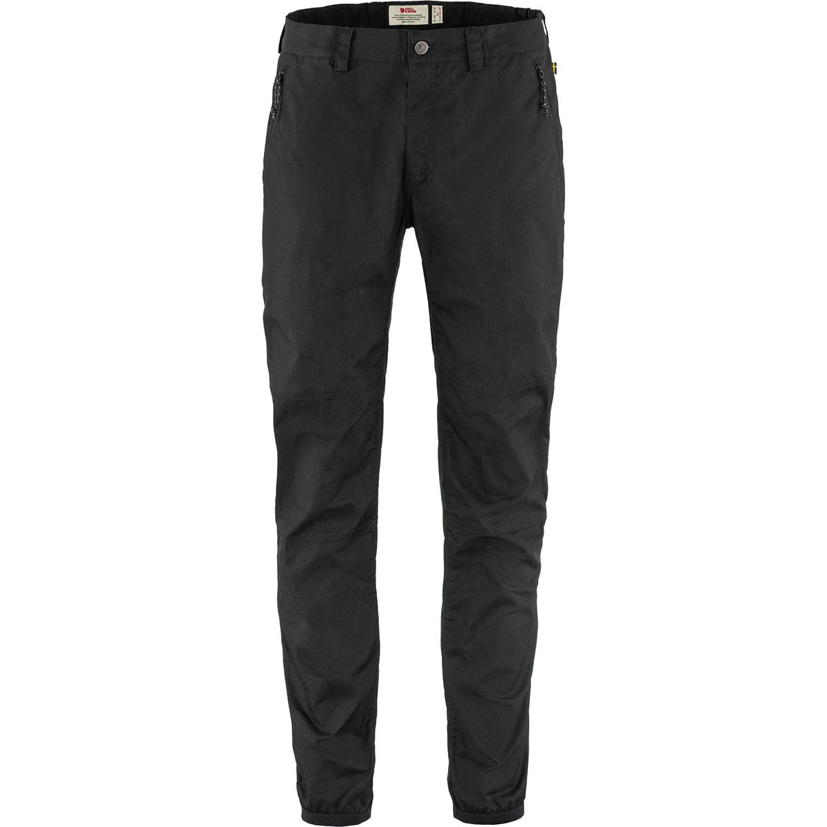 Image of Fjallraven Vardag Regular Trouser - Men's Black, US 33-34/EU 50