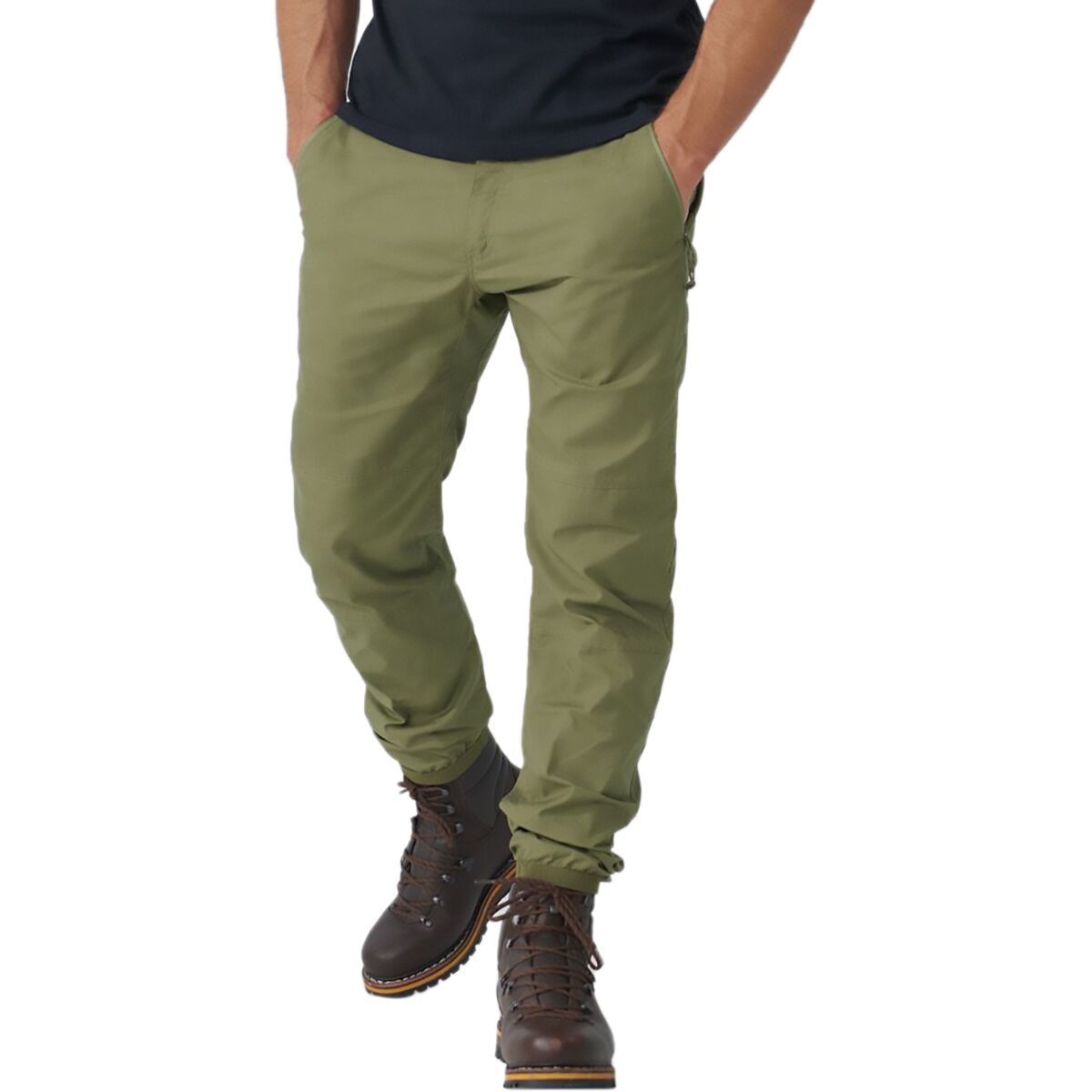 Image of Fjallraven Vardag Regular Trouser - Men's Green, US 30-31/EU 46