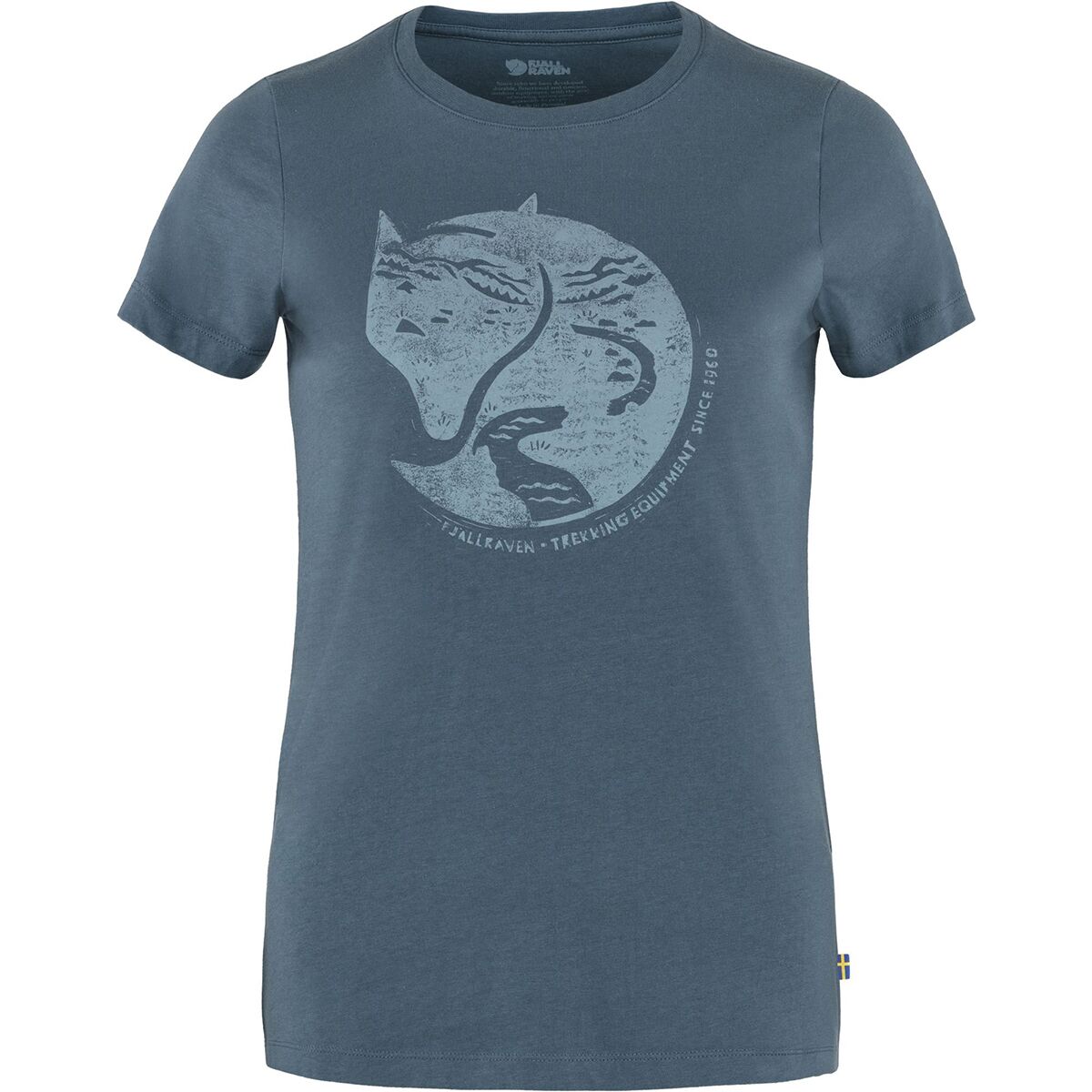 Fjallraven Arctic Fox Print T-Shirt - Women's