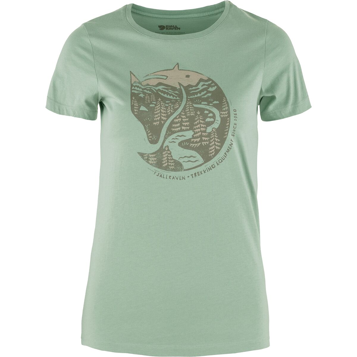 Arctic Fox Print T-Shirt - Women