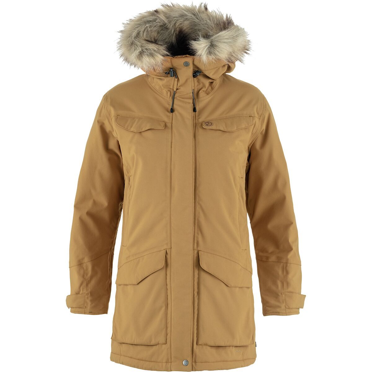 Image of Fjallraven Nuuk Insulated Parka - Women's Buckwheat Brown, L