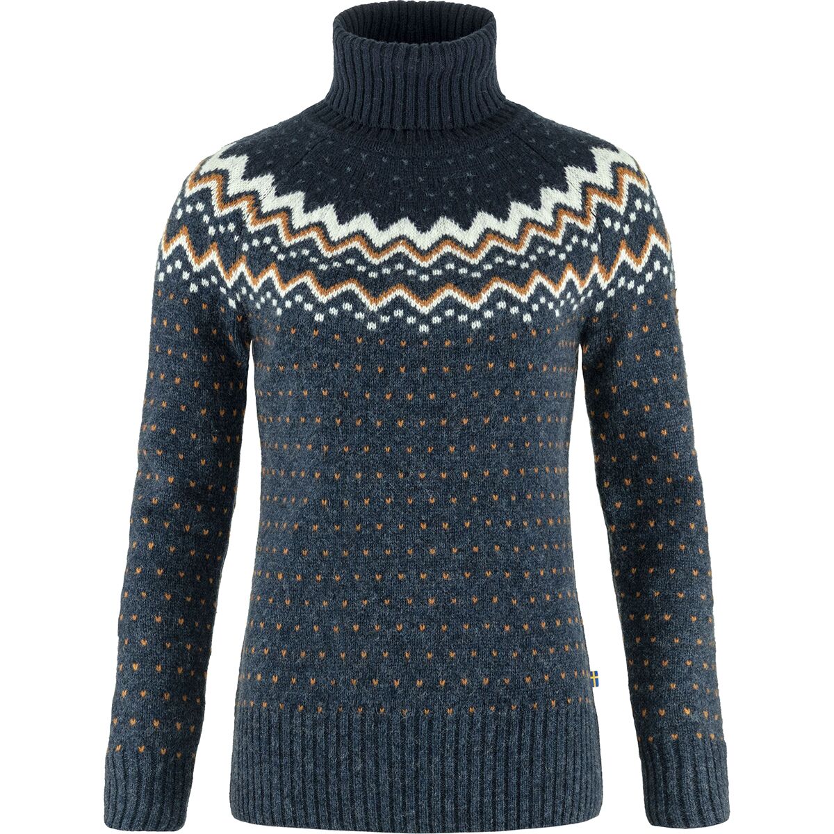売れ筋商品|||フェールラーベン ニット&セーター アウター レディース Ovik Knit Roller Neck Sweater - Women's Deep Patina/Misty Green NAVDARNAV_D1.jpg