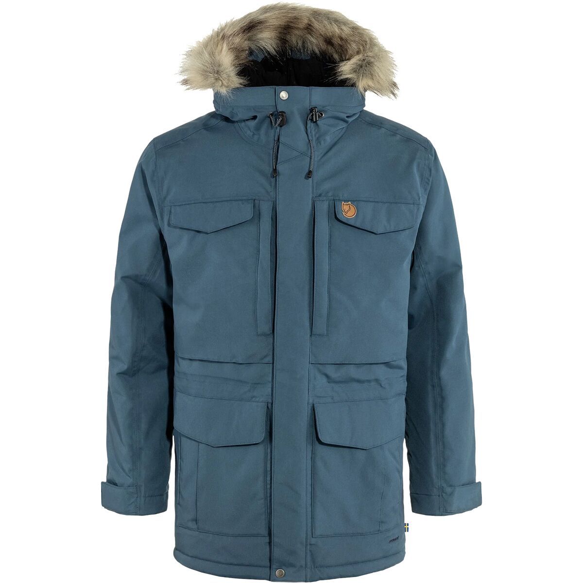 Image of Fjallraven Nuuk Parka - Men's Mountain Blue, XL