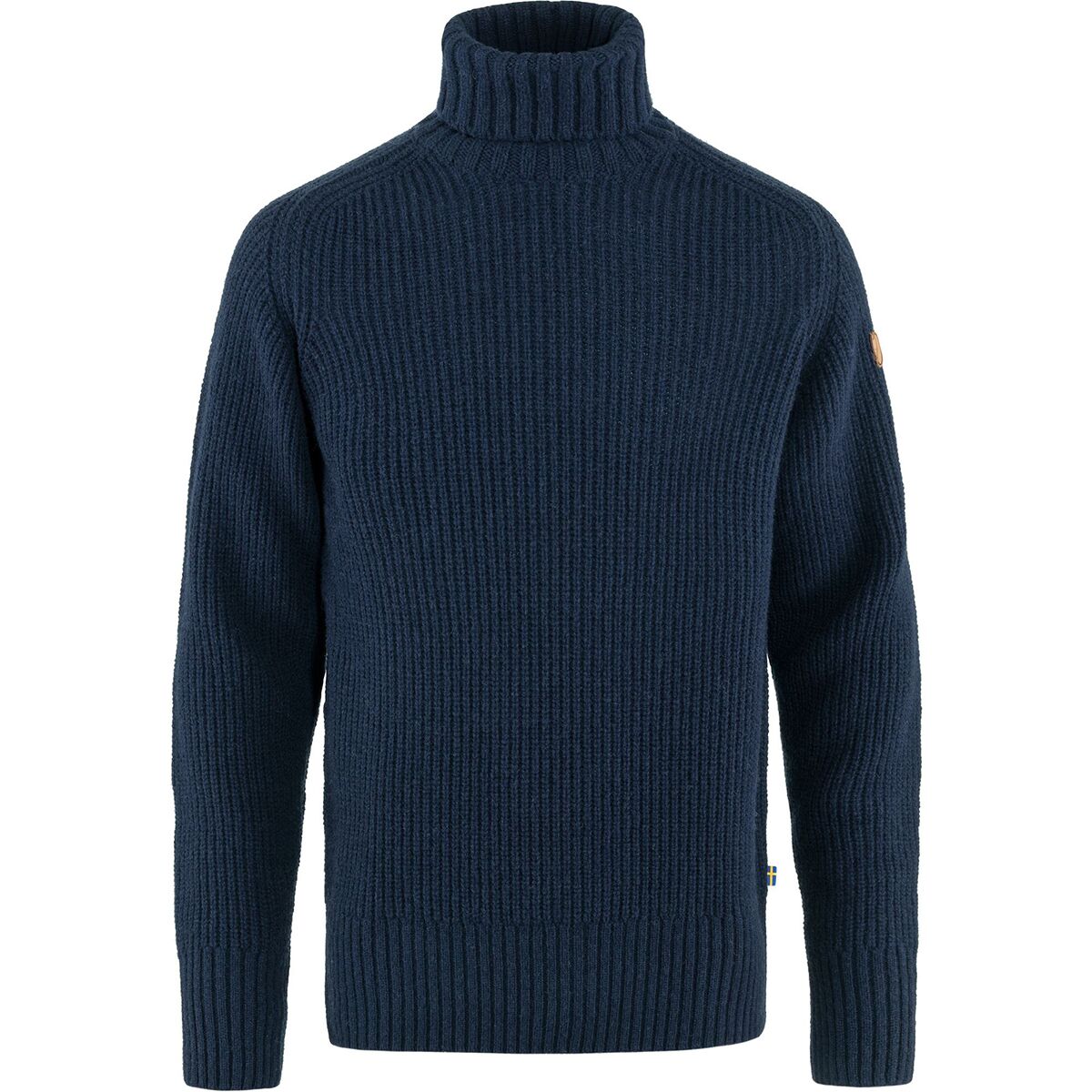 Image of Fjallraven Ovik Roller Neck Sweater - Men's Dark Navy, M