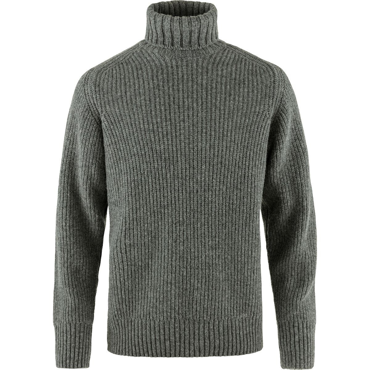 Fjallraven Ovik Roller Neck Sweater - Men's Grey/Melange, L