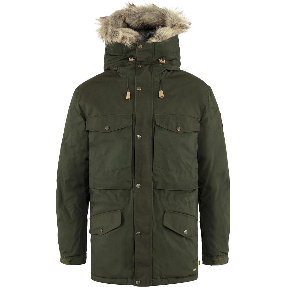 Image of Fjallraven Singi Down Jacket - Men's Deep Forest, M