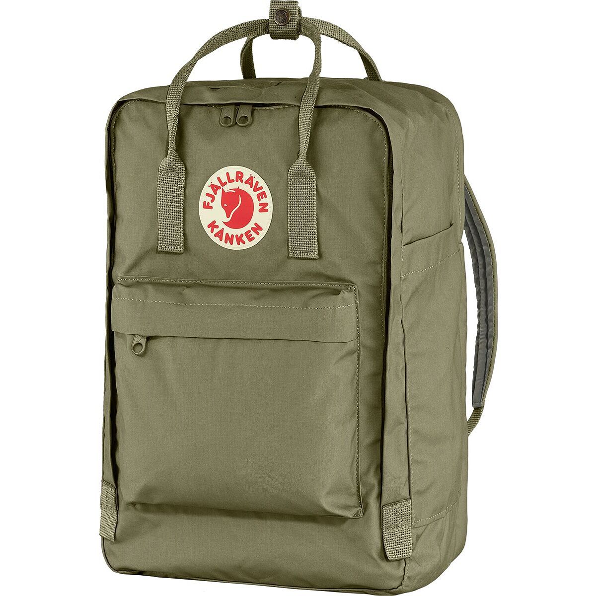 Image of Fjallraven Kanken 17in Laptop Backpack Green, One Size