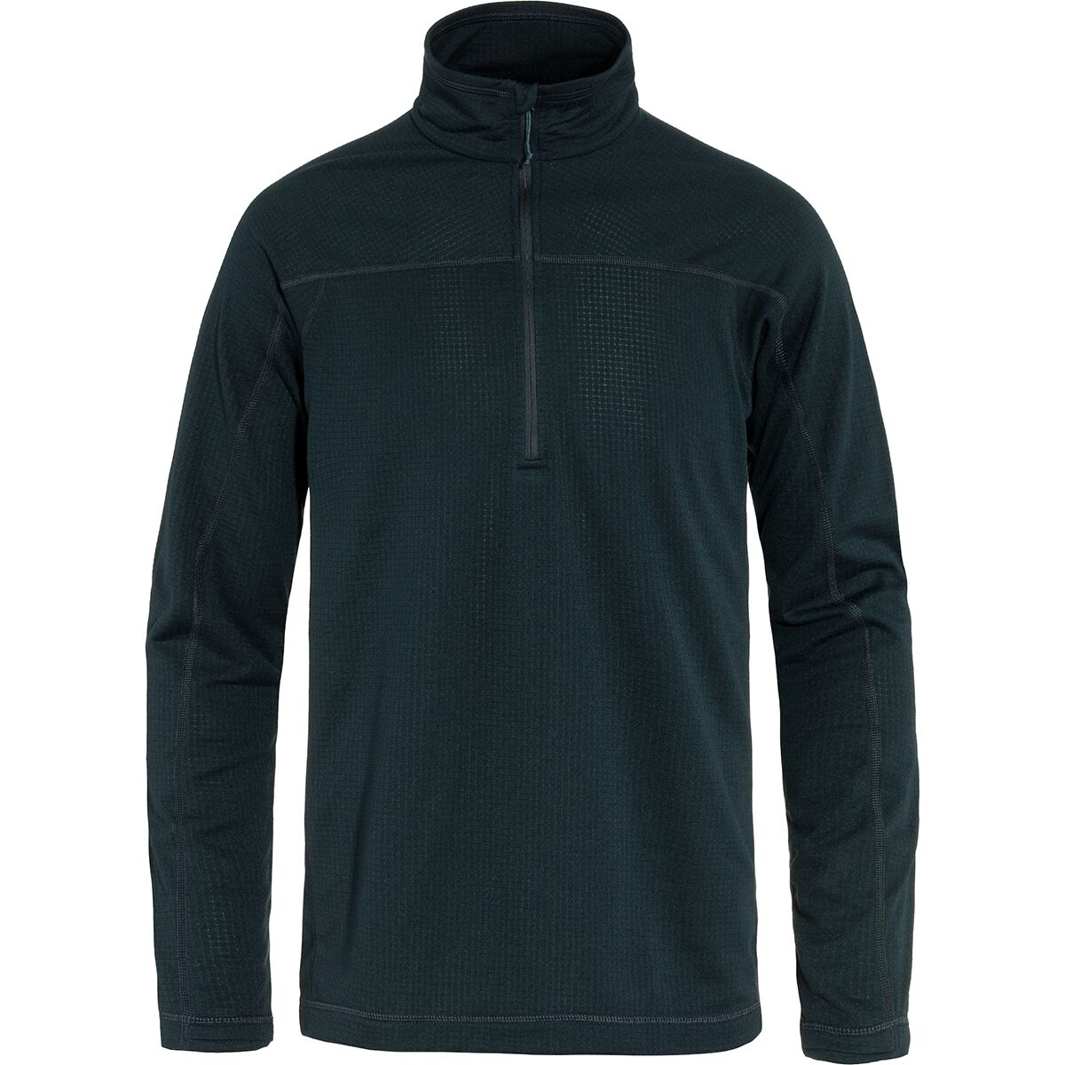 Image of Fjallraven Abisko Lite Fleece 1/2-Zip - Men's Dark Navy, XXL
