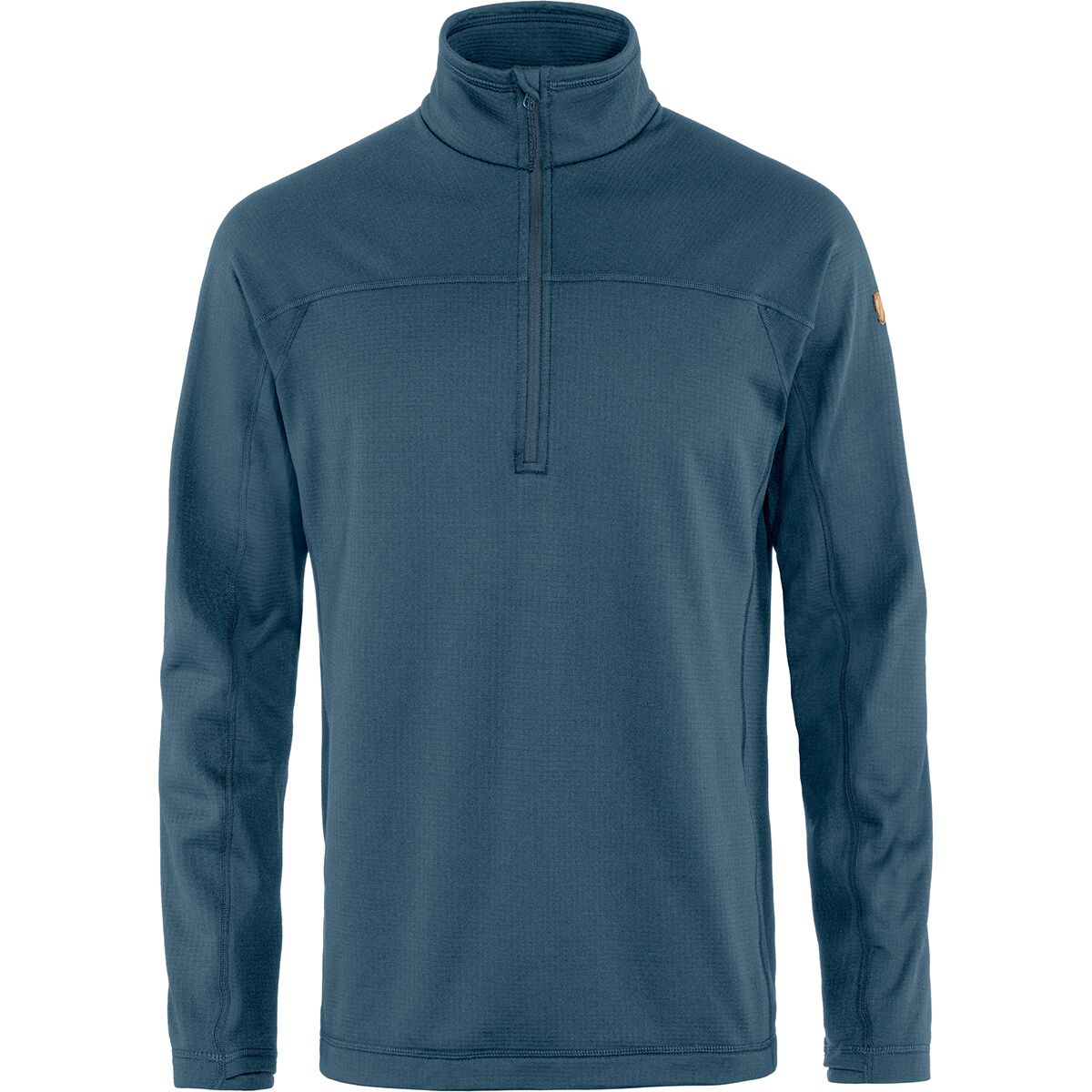 Image of Fjallraven Abisko Lite Fleece 1/2-Zip - Men's Indigo Blue, XL