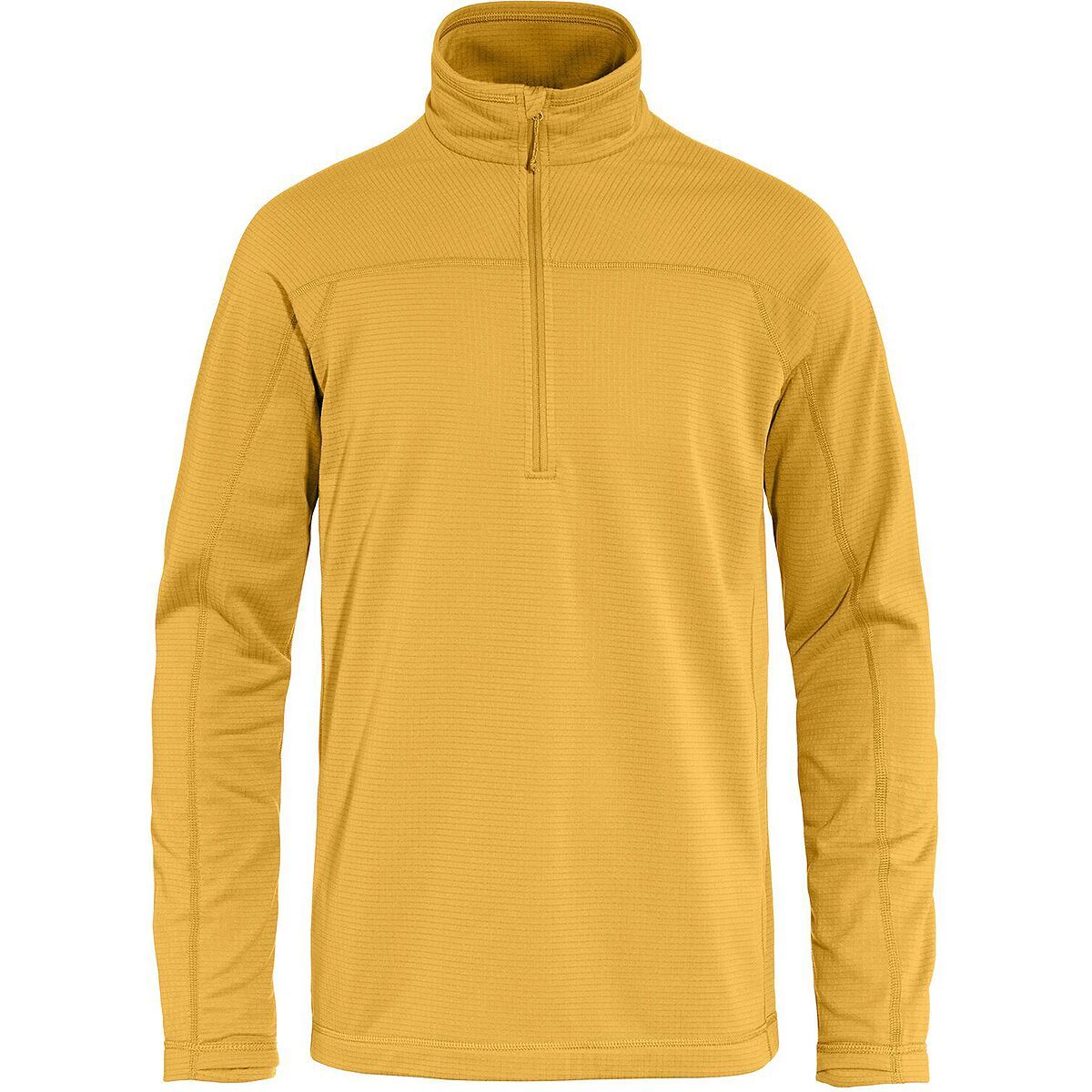 Image of Fjallraven Abisko Lite Fleece 1/2-Zip - Men's Ochre, XL