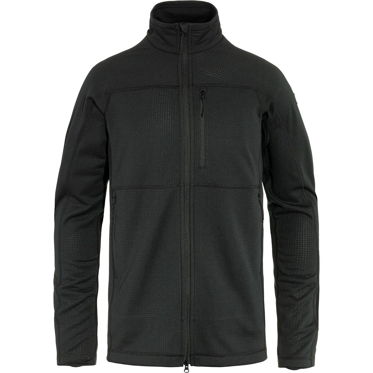 Image of Fjallraven Abisko Lite Fleece Jacket - Men's Black, XL