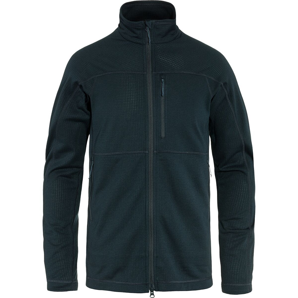 Image of Fjallraven Abisko Lite Fleece Jacket - Men's Dark Navy, XXL