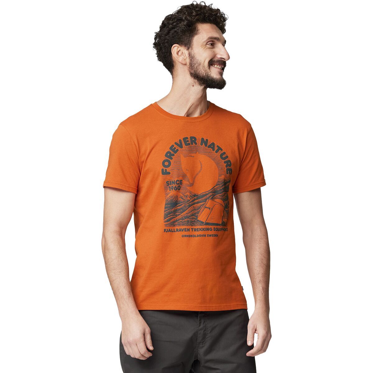 Fjallraven Fjallraven Equipment T-shirt - Men's Sunset Orange, M