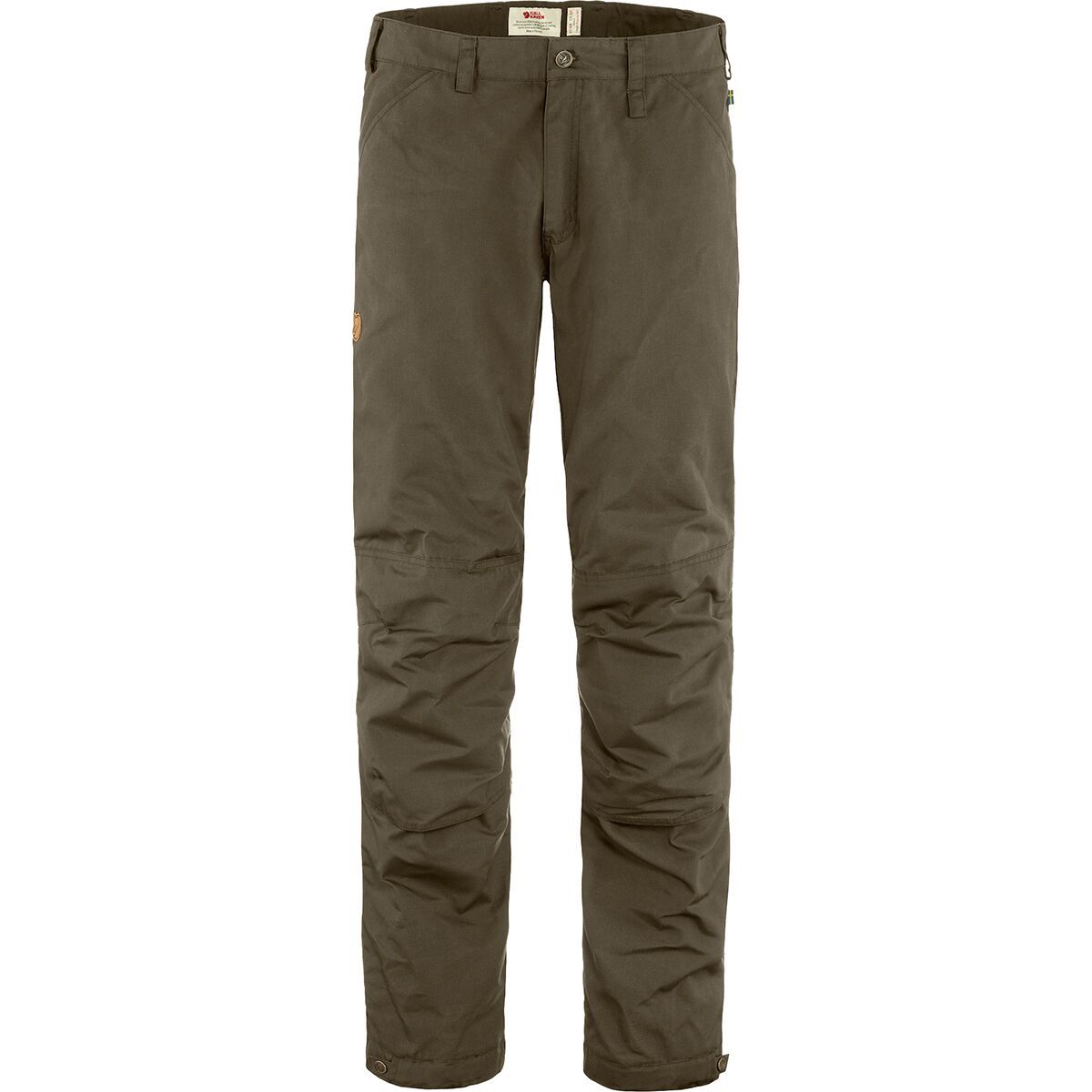 Fjallraven Greenland Trail Regular Trousers - Men's Dark Olive, US 32/EU 48