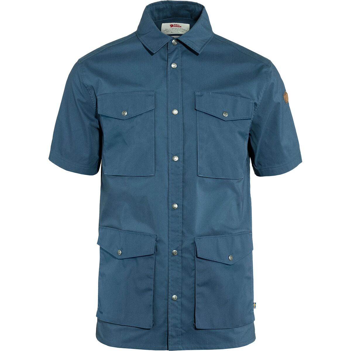 Fjallraven Raven Short-Sleeve Shirt - Men's Indigo Blue, S