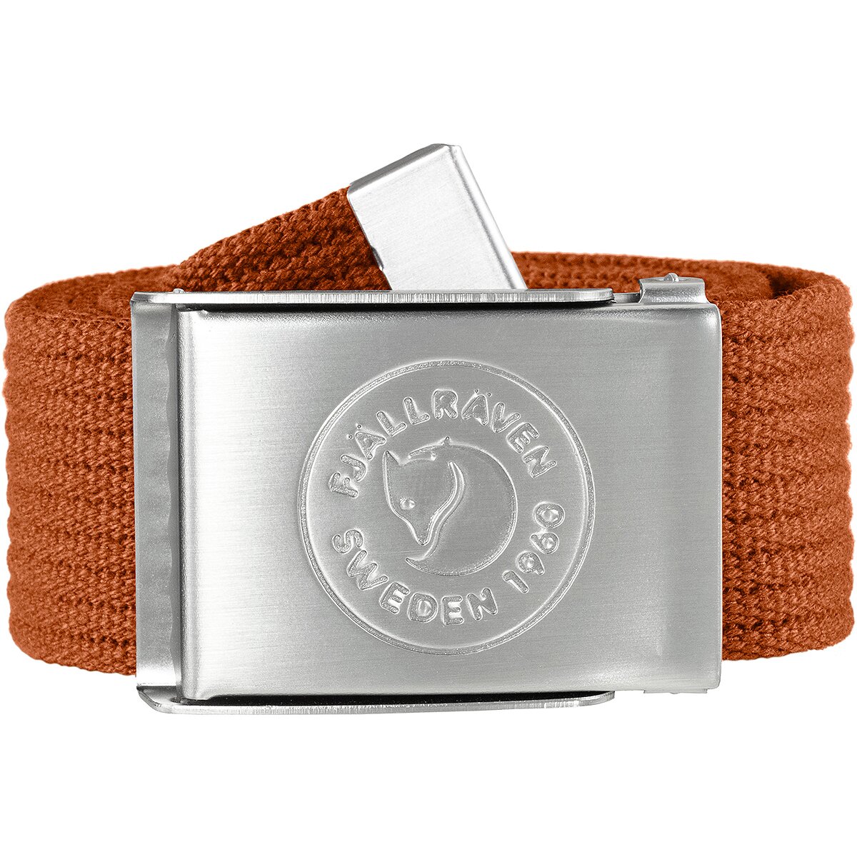 Image of Fjallraven 1960 Logo Belt Terracotta Brown, One Size
