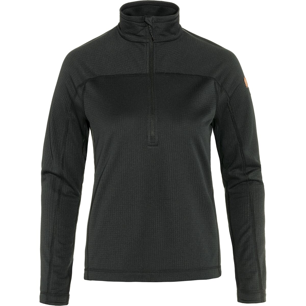 Image of Fjallraven Abisko Lite Fleece 1/2-Zip - Women's Black, L