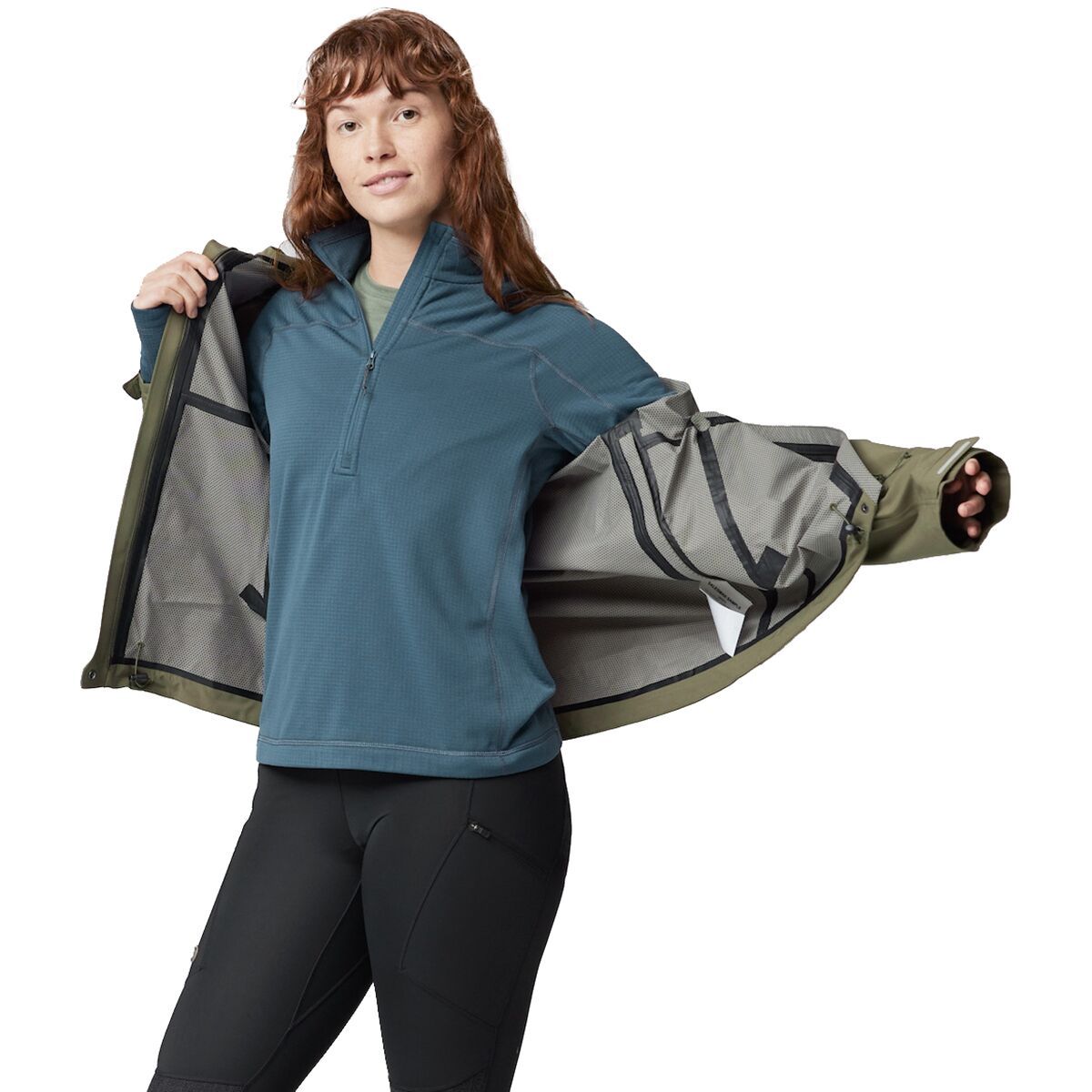 Image of Fjallraven Abisko Lite Fleece 1/2-Zip - Women's Indigo Blue, XS