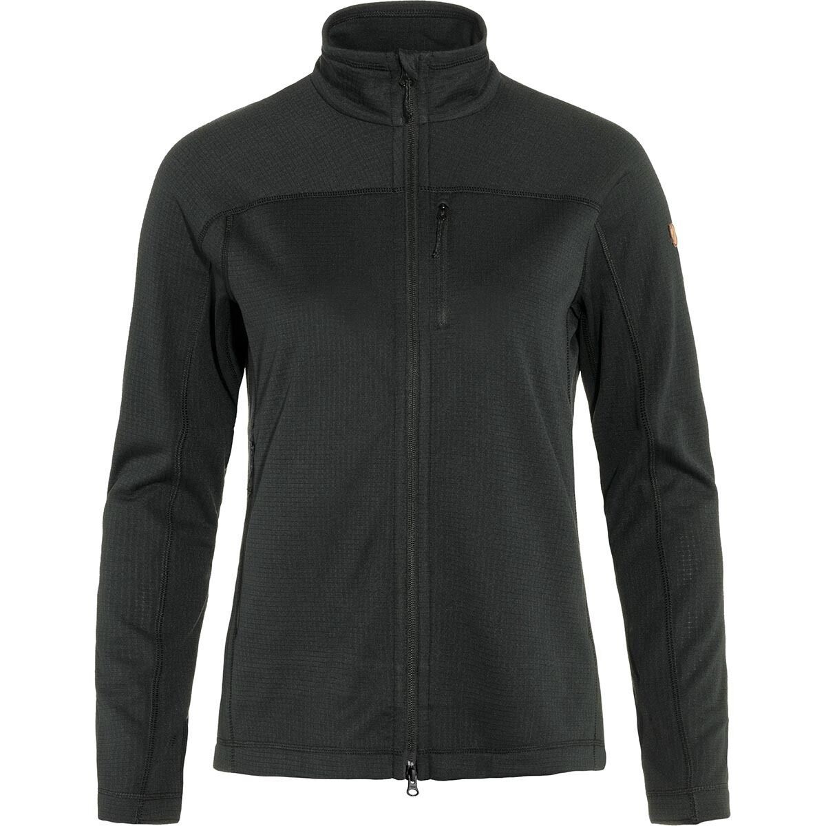 Image of Fjallraven Abisko Lite Fleece Jacket - Women's Black, XS