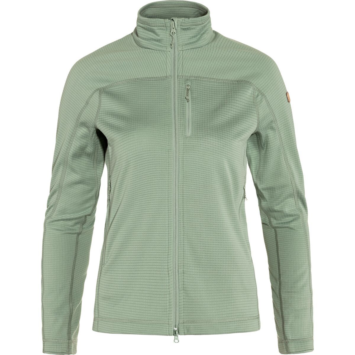 Image of Fjallraven Abisko Lite Fleece Jacket - Women's Misty Green, XS