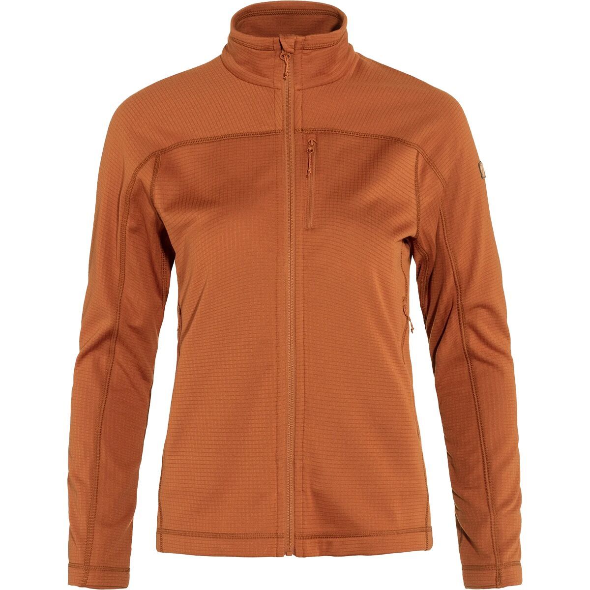 Image of Fjallraven Abisko Lite Fleece Jacket - Women's Terracotta Brown, M
