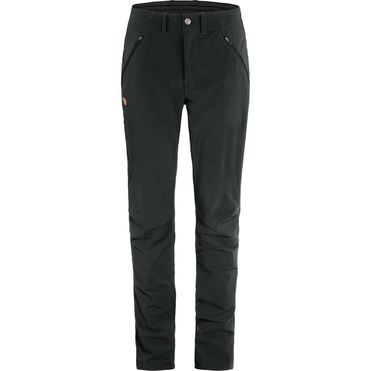 Image of Fjallraven Abisko Trail Stretch Trousers - Women's Black, US 12/EU 44/Reg