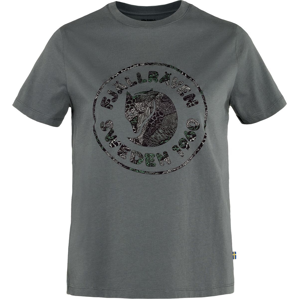 Fjallraven Kanken Art Logo Short-Sleeve T-Shirt - Women's Basalt, XS