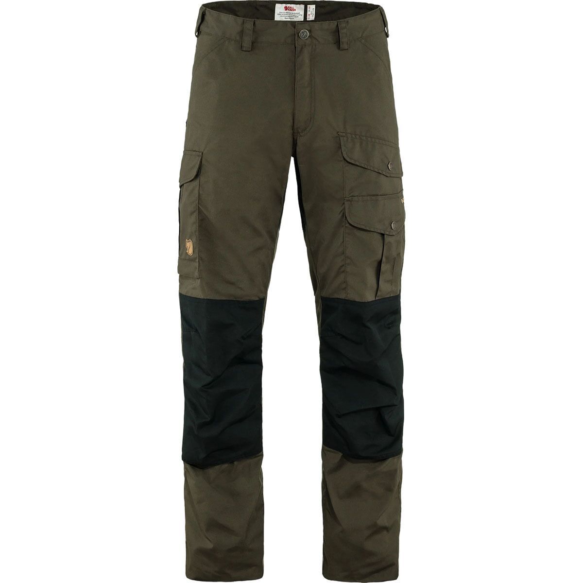 Fjallraven Barents Pro Trouser - Men's Dark Olive/Black, US 42/EU 58