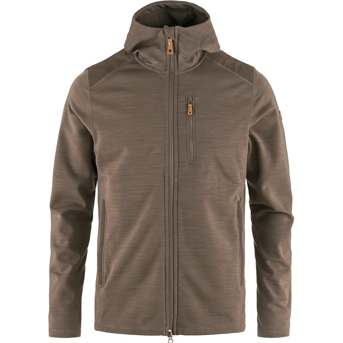 Image of Fjallraven Keb Fleece Hooded Jacket - Men's Laurel Green, M