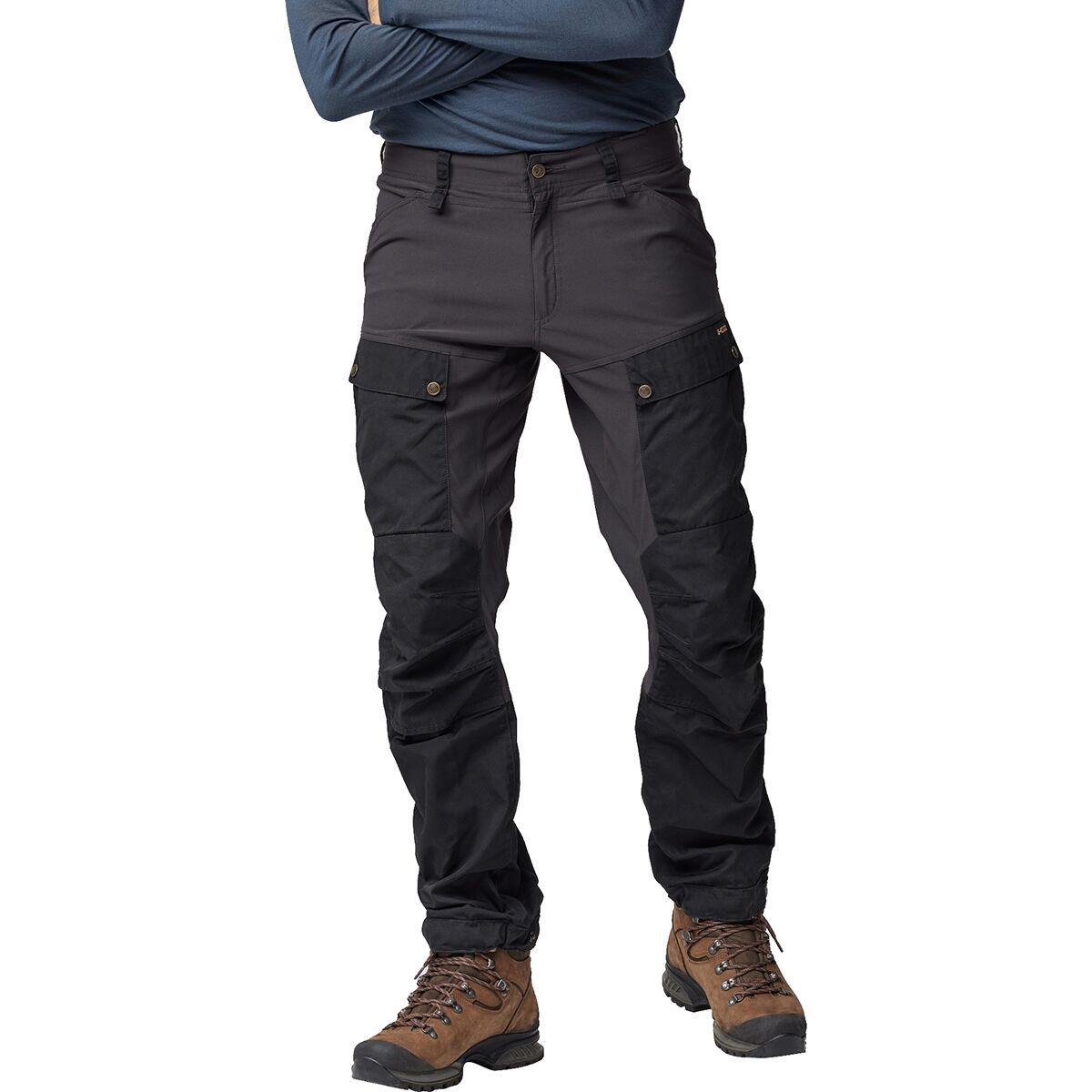 Image of Fjallraven Keb Trouser - Men's Black, US 32/EU 48