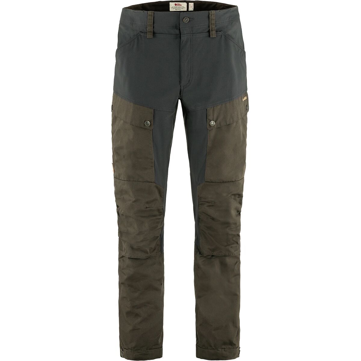 Image of Fjallraven Keb Trouser - Men's Dark Olive/Dark Grey, US 40/EU 56