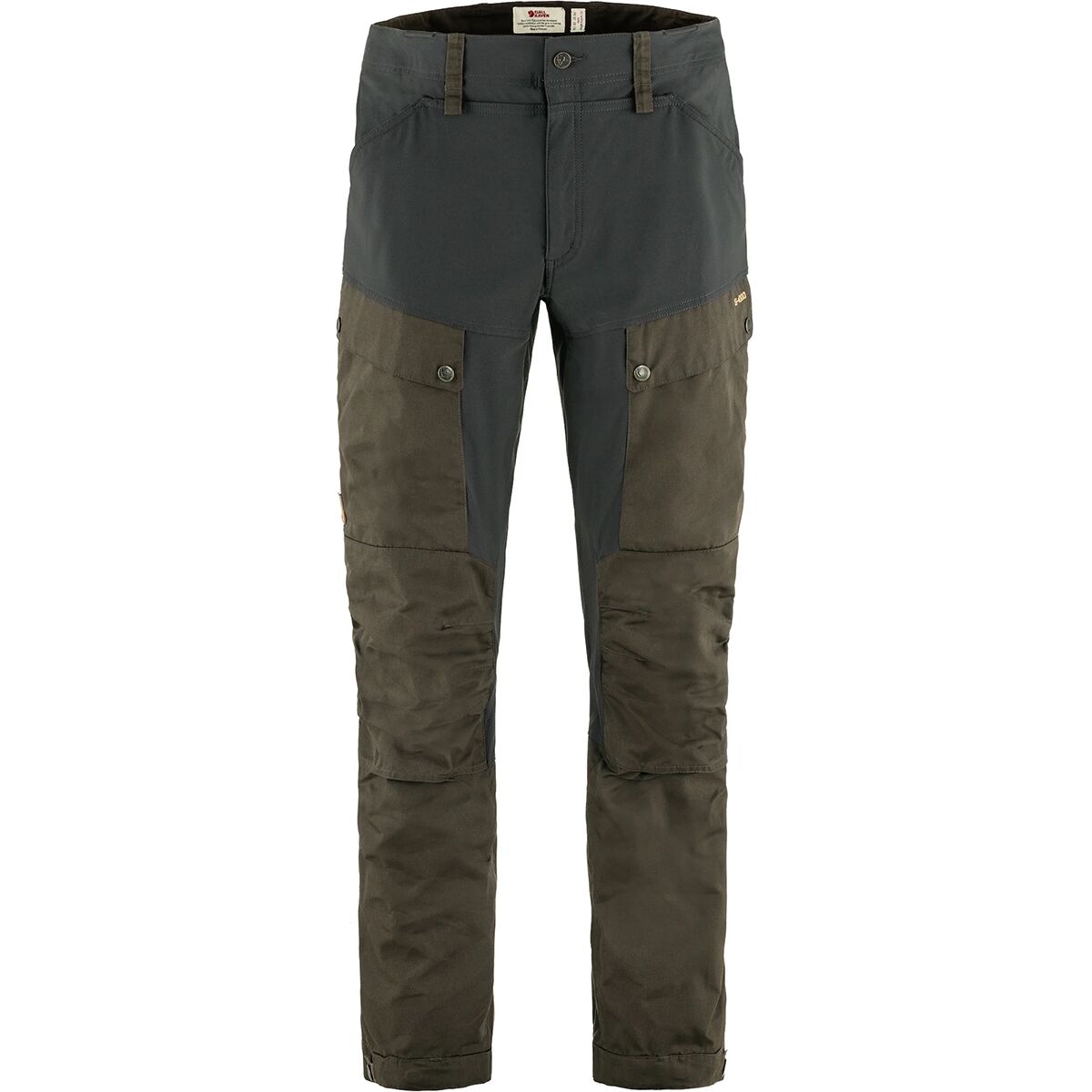 Image of Fjallraven Keb Trouser - Men's Dark Olive/Dark Grey, US 34/EU 50