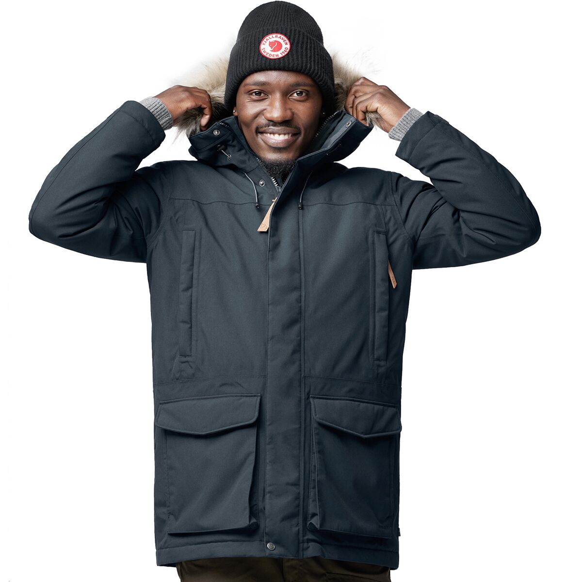 Image of Fjallraven Nuuk Lite Parka - Men's Dark Navy, XXL
