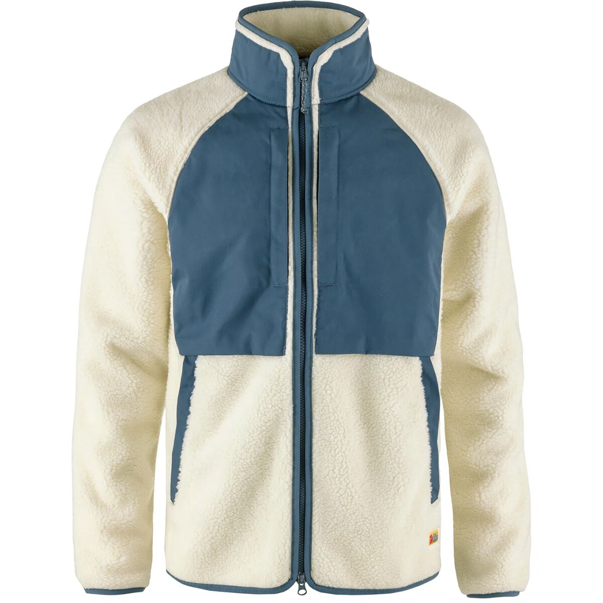 Image of Fjallraven Vardag Pile Jacket - Men's Chalk White/Indigo Blue, L