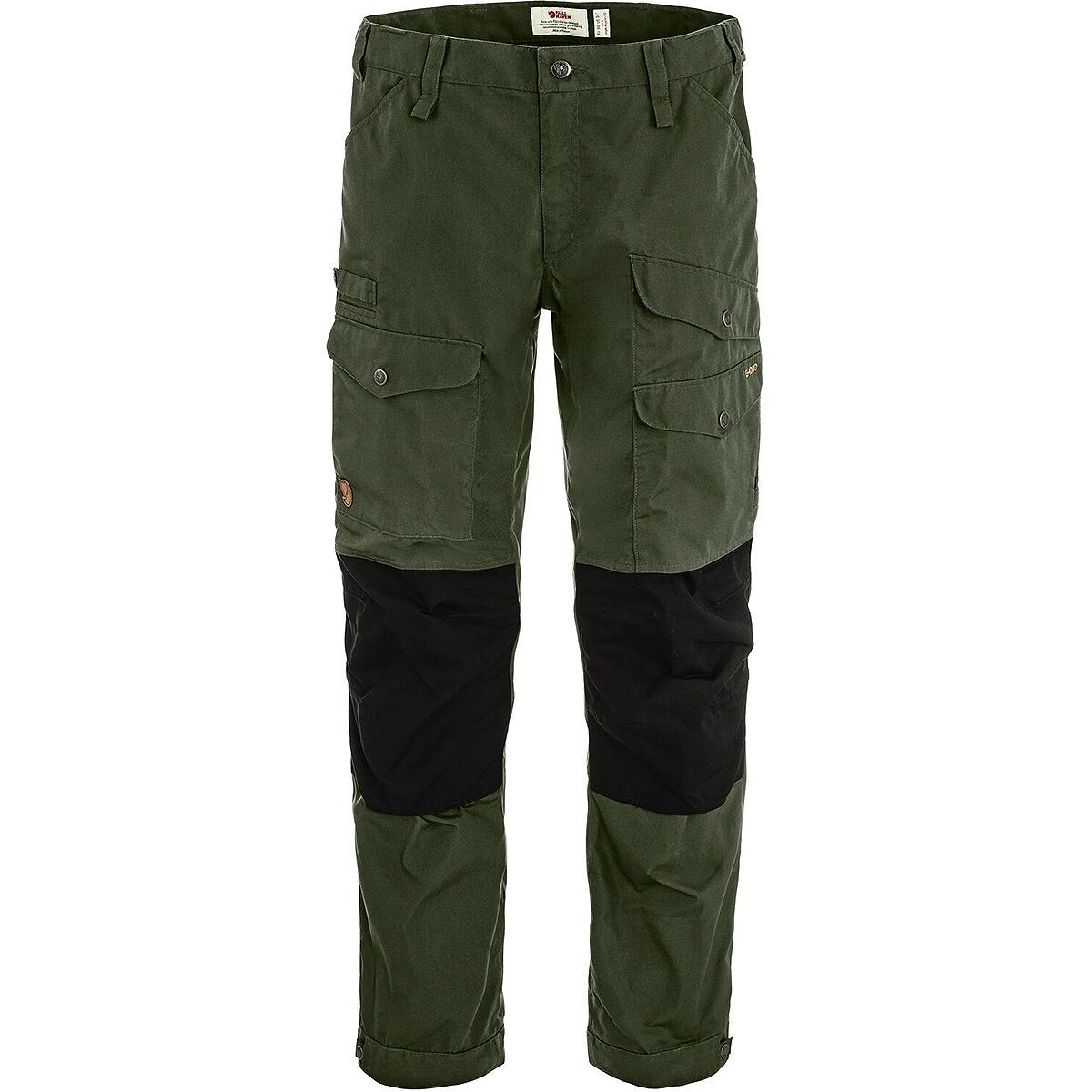Image of Fjallraven Vidda Pro Ventilated Trouser - Men's Deep Forest/Black, US 34/EU 50