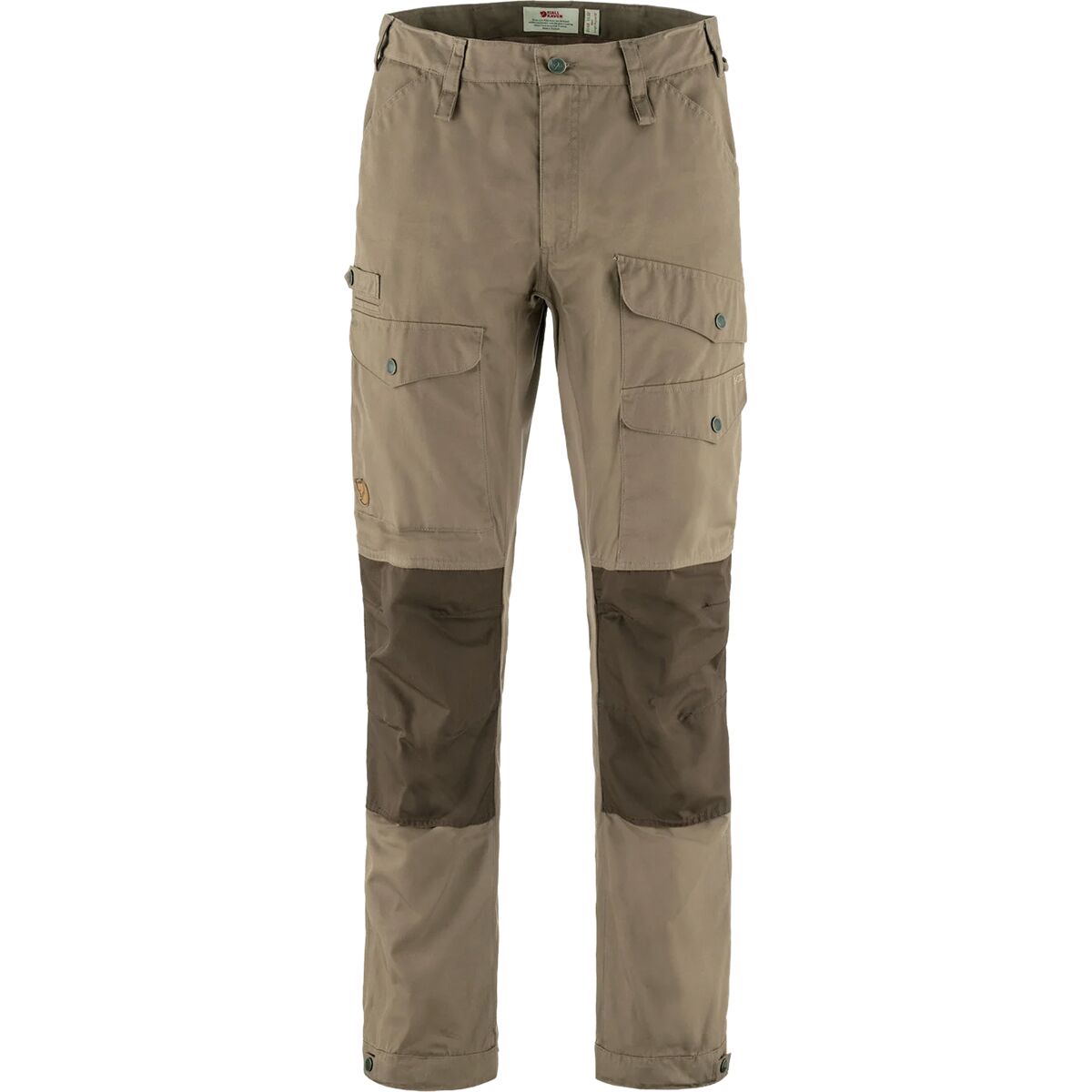 Image of Fjallraven Vidda Pro Ventilated Trouser - Men's Suede Brown/Dark Olive, US 30/EU 46