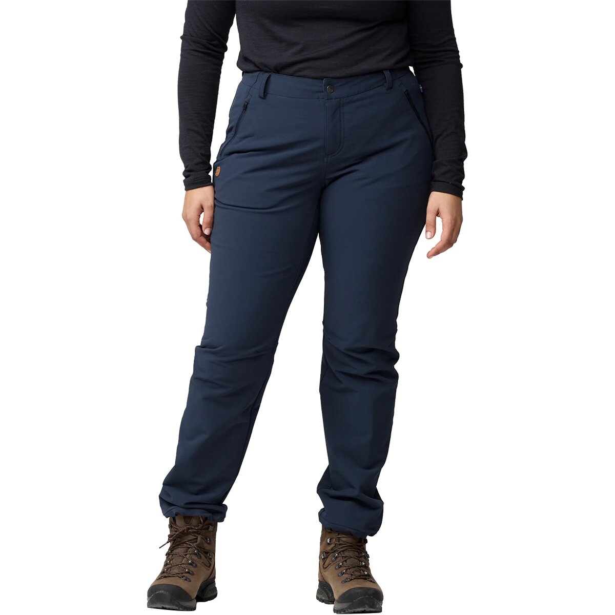 Image of Fjallraven Abisko Winter Stretch Trouser - Women's Dark Navy, US 2/EU 34/Reg