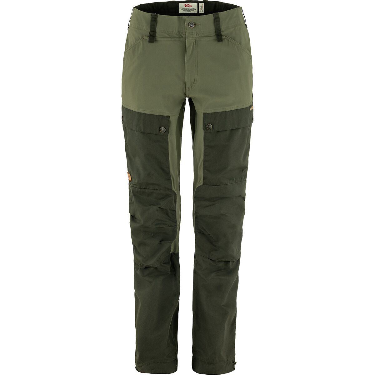 Image of Fjallraven Keb Curved Trouser - Women's Deep Forest/Laurel Green, US 8/EU 40/Reg