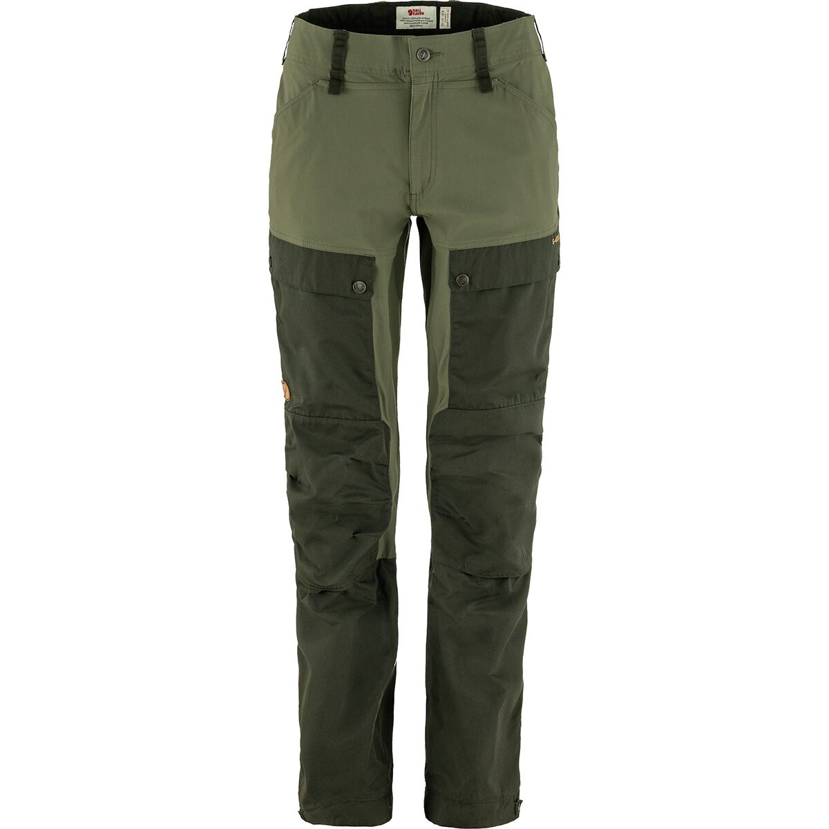 Image of Fjallraven Keb Curved Trouser - Women's Deep Forest/Laurel Green, US 14/EU 46/Reg