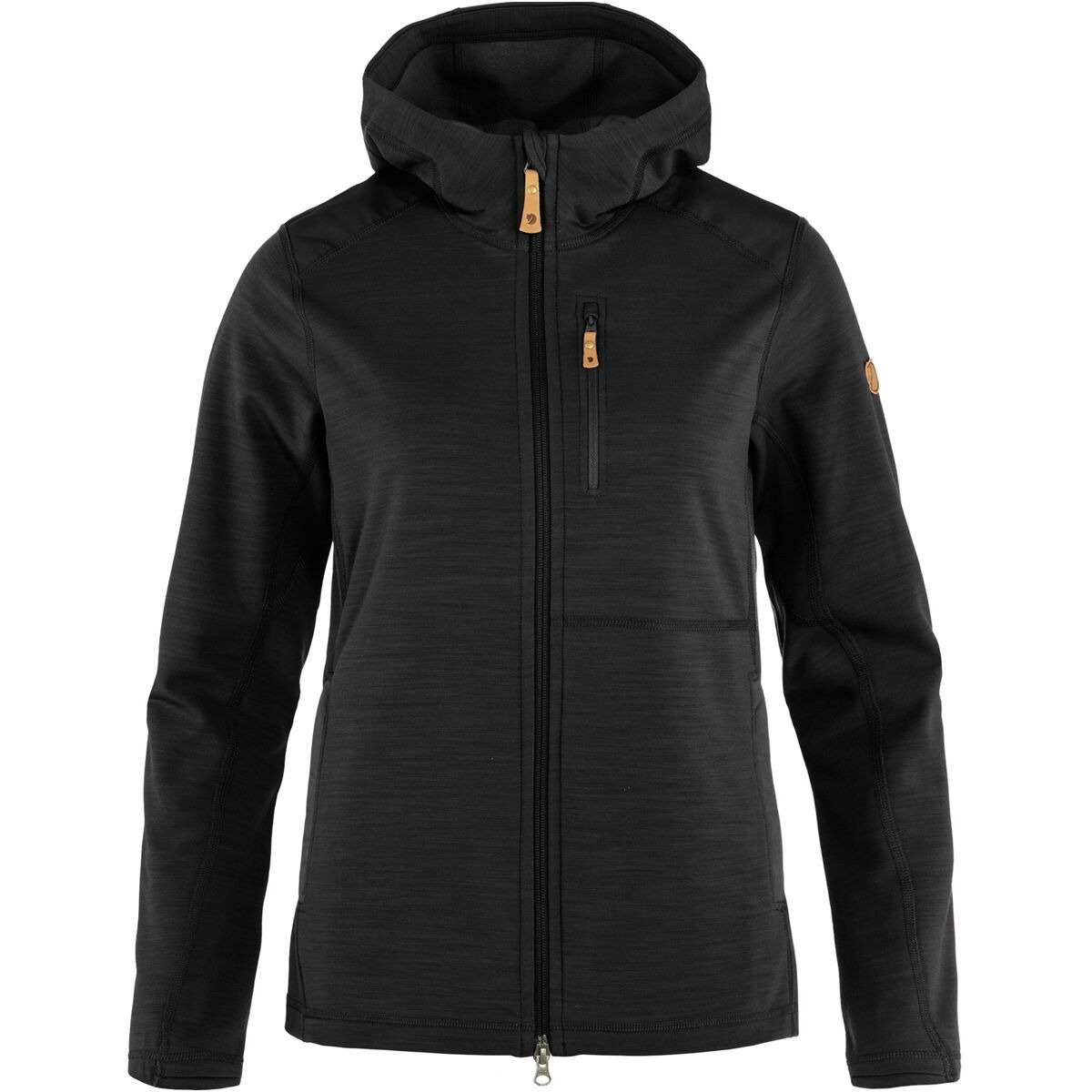 Fjallraven Keb Fleece Hoodie - Women's Black, L