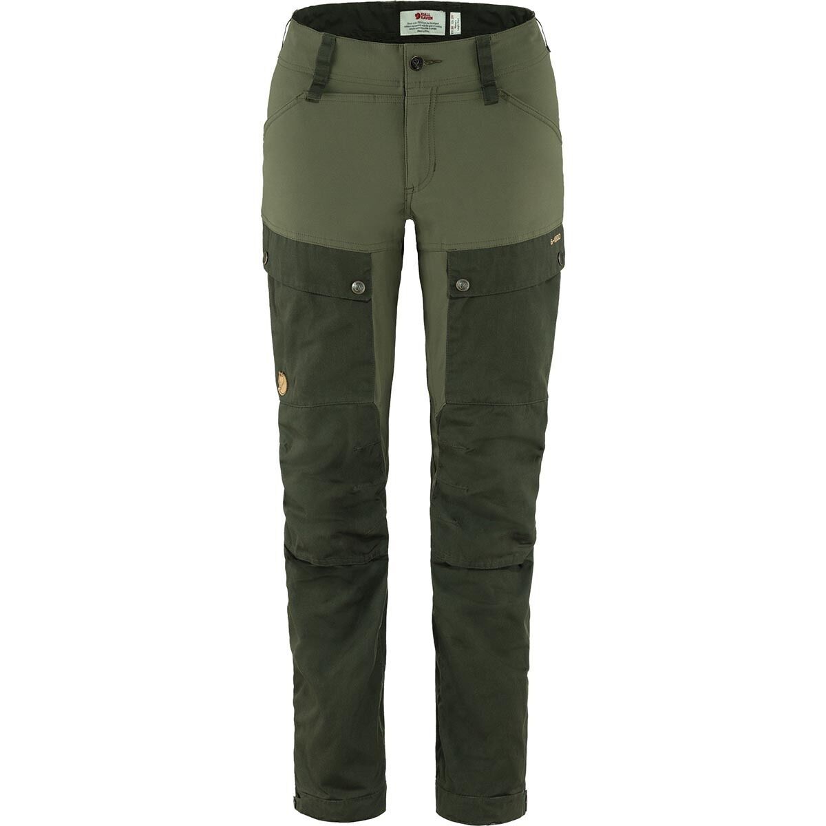 Image of Fjallraven Keb Trouser - Women's Deep Forest/Laurel Green, US 4/EU 36/Reg