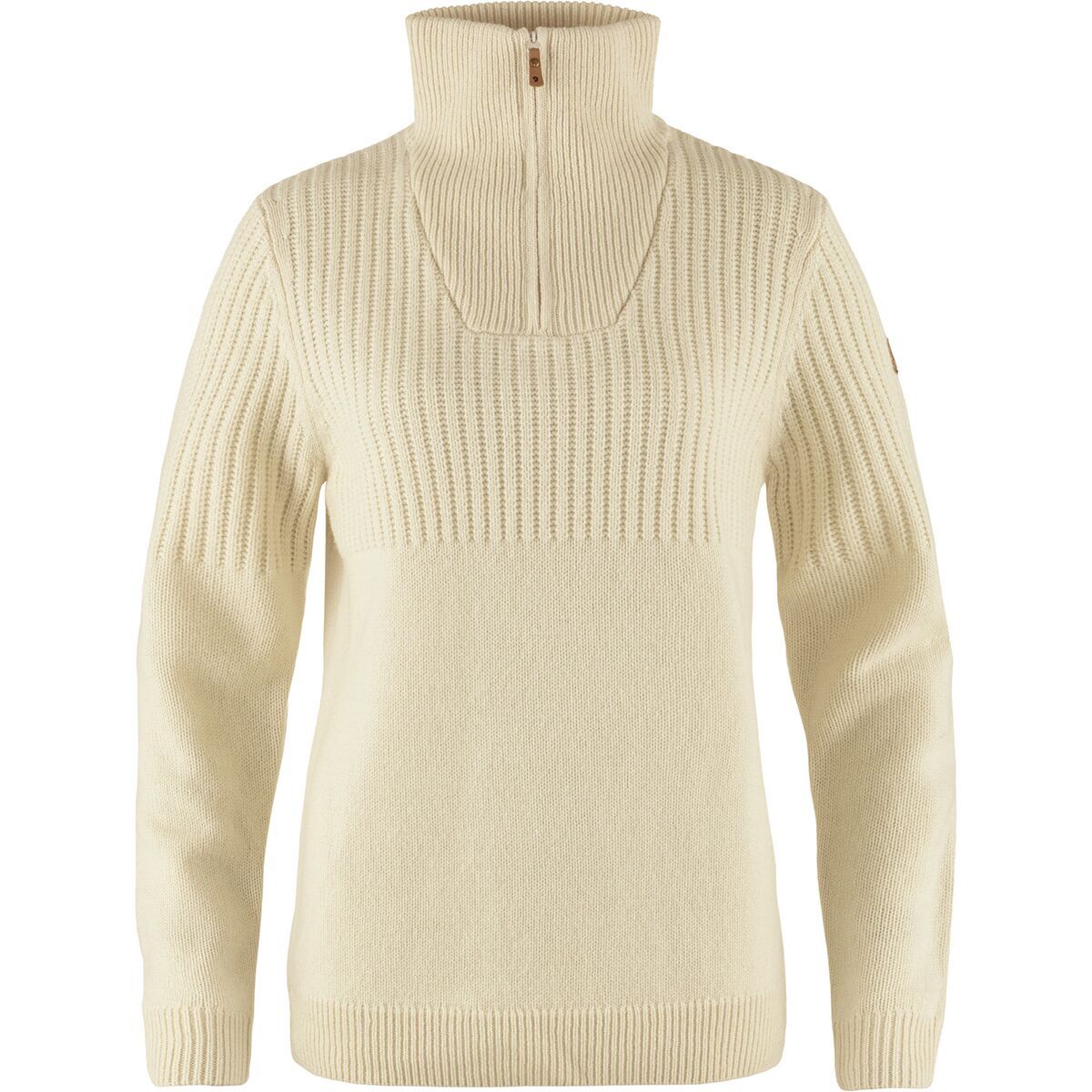 Fjallraven Ovik 1/2-Zip Knit Top - Women's Chalk White, L