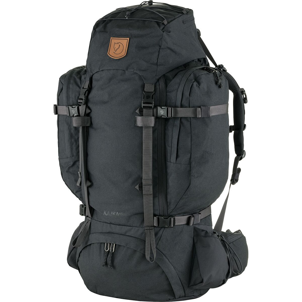 Image of Fjallraven Kajka 65L Backpack Coal Black, S/M